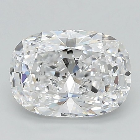 Diament laboratoryjny bezbarwny szlif poduszkowy brylantowy, 1.24ct, VVS2, E, IGI 595381320