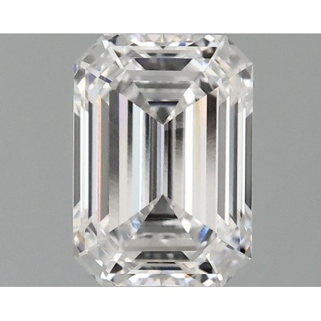 Diament laboratoryjny bezbarwny szlif szmaragdowy, 1.58ct, VVS2, E, IGI LG741517271