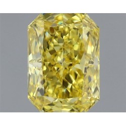 Diament laboratoryjny o barwie fantazyjnej radiant, 1.2ct, VVS2, Fancy Vivid Yellow, IGI LG717599820