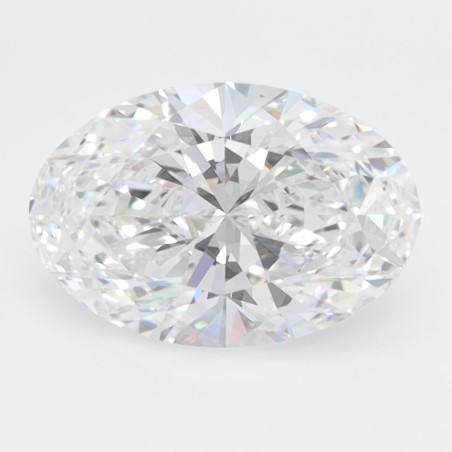 Diament laboratoryjny bezbarwny szlif owalny, 1.56ct, VVS2, D, IGI LG652471240