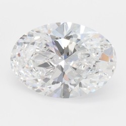 Diament laboratoryjny bezbarwny szlif owalny, 1.54ct, VVS2, D, IGI LG651475535