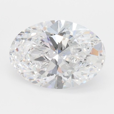 Diament laboratoryjny bezbarwny szlif owalny, 1.54ct, VVS2, D, IGI LG651475535