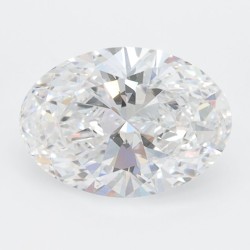 Diament laboratoryjny bezbarwny szlif owalny, 1.59ct, VVS1, D, IGI LG652471271
