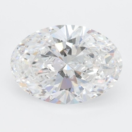 Diament laboratoryjny bezbarwny szlif owalny, 1.59ct, VVS1, D, IGI LG652471271