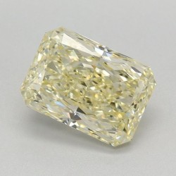 Diament laboratoryjny o barwie fantazyjnej radiant, 1.1ct, VVS2, Fancy Yellow, IGI LG670423550