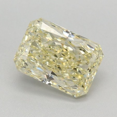 Diament laboratoryjny o barwie fantazyjnej radiant, 1.1ct, VVS2, Fancy Yellow, IGI LG670423550