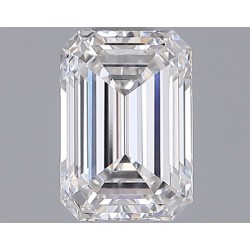 Diament laboratoryjny bezbarwny szlif szmaragdowy, 1.34ct, VVS2, F, IGI LG720561493