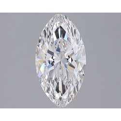 Diament laboratoryjny bezbarwny markiza, 1.52ct, VVS1, E, IGI LG728507828