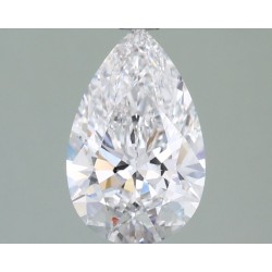 Diament laboratoryjny bezbarwny szlif gruszkowy, 1.53ct, VVS2, D, IGI LG735583215