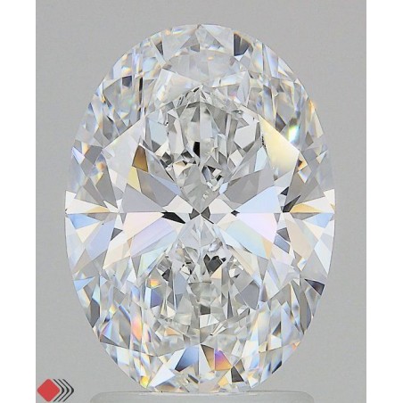Diament laboratoryjny bezbarwny szlif owalny, 2.61ct, VVS1, D, IGI LG741554345
