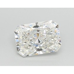 Diament laboratoryjny bezbarwny radiant, 1.56ct, VVS2, F, IGI LG696528009