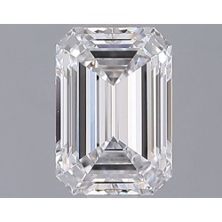 Diament laboratoryjny bezbarwny szlif szmaragdowy, 1.34ct, VVS2, D, IGI LG729518791
