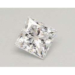 Diament laboratoryjny bezbarwny szlif princess, 1.33ct, VVS1, D, IGI LG717509998