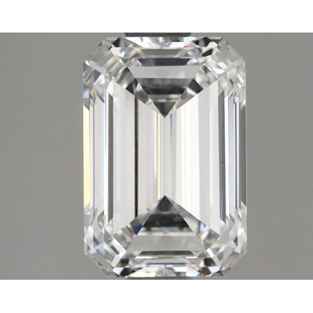 Diament laboratoryjny bezbarwny szlif szmaragdowy, 1.7ct, VVS1, D, IGI LG662419206
