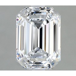 Diament laboratoryjny bezbarwny szlif szmaragdowy, 1.28ct, VVS2, D, IGI LG737510850