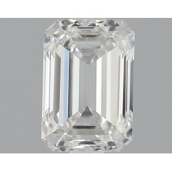 Diament laboratoryjny bezbarwny szlif szmaragdowy, 1.01ct, VVS2, E, IGI LG583332776