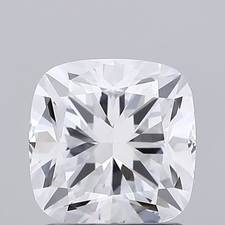 Diament laboratoryjny bezbarwny szlif poduszkowy brylantowy, 1.65ct, VVS2, D, IGI LG626448937