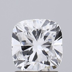 Diament laboratoryjny bezbarwny szlif poduszkowy brylantowy, 1.63ct, VVS2, D, IGI LG624499888