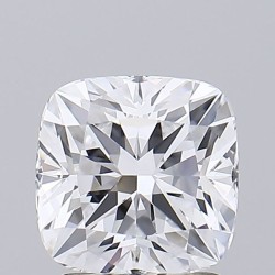 Diament laboratoryjny bezbarwny szlif poduszkowy brylantowy, 1.65ct, VVS2, D, IGI LG654487599