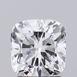 Diament laboratoryjny bezbarwny szlif poduszkowy brylantowy, 1.59ct, VVS2, D, IGI LG671420798