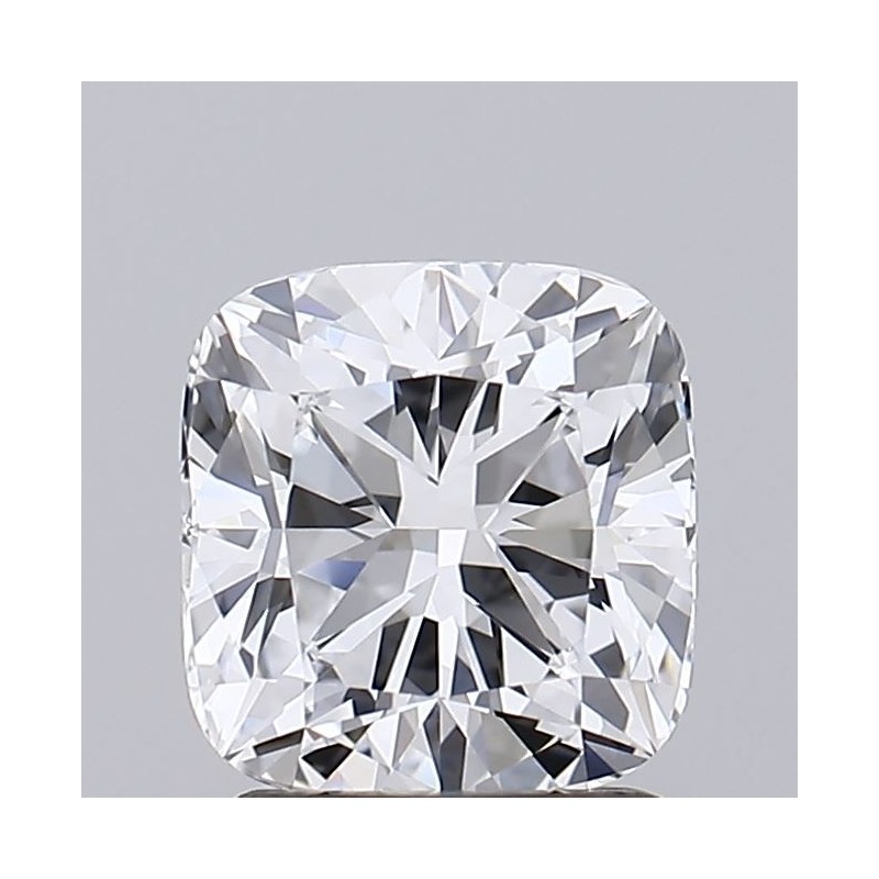 Diament laboratoryjny bezbarwny szlif poduszkowy brylantowy, 1.59ct, VVS2, D, IGI LG671420798