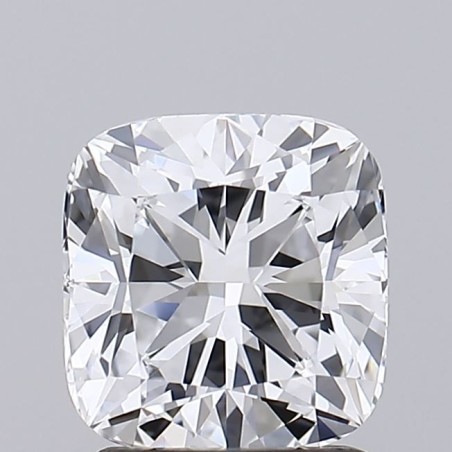 Diament laboratoryjny bezbarwny szlif poduszkowy brylantowy, 1.59ct, VVS2, D, IGI LG671420798