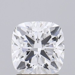 Diament laboratoryjny bezbarwny szlif poduszkowy brylantowy, 1.58ct, VVS2, D, IGI LG619435663