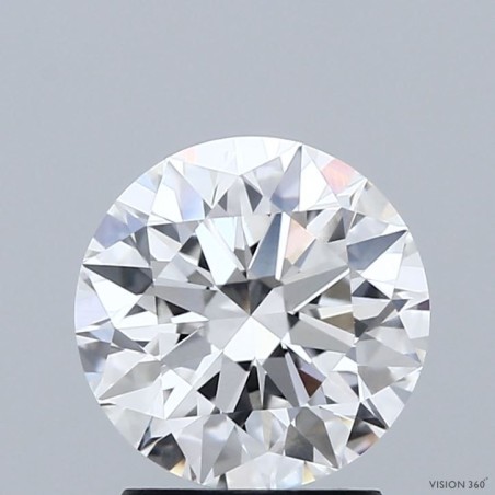 Diament laboratoryjny bezbarwny szlif okrągły, 2.03ct, VVS2, D, IGI LG741502684