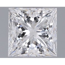 Diament laboratoryjny bezbarwny szlif princess, 1.29ct, VVS2, D, IGI LG728540137