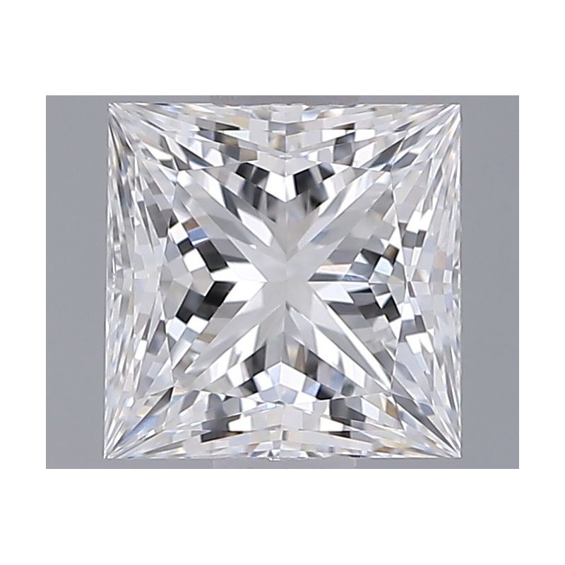 Diament laboratoryjny bezbarwny szlif princess, 1.29ct, VVS2, D, IGI LG728540137