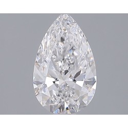 Diament laboratoryjny bezbarwny szlif gruszkowy, 1.29ct, VVS2, D, IGI LG737573062