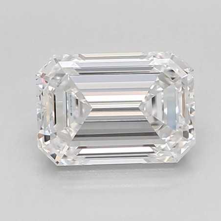 Diament laboratoryjny bezbarwny szlif szmaragdowy, 2.04ct, VVS2, D, IGI LG727526718