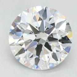 Diament laboratoryjny bezbarwny szlif okrągły, 2.57ct, VVS1, D, GIA 7498232902