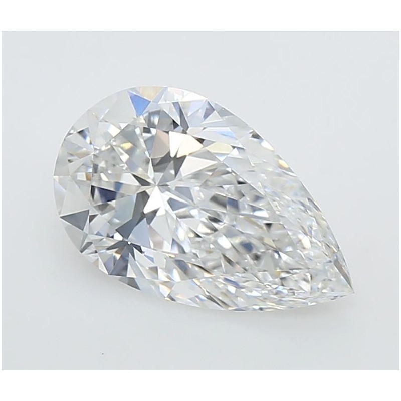Diament laboratoryjny bezbarwny szlif gruszkowy, 1.83ct, VVS2, D, IGI LG689506375