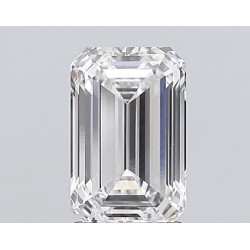 Diament laboratoryjny bezbarwny szlif szmaragdowy, 1.55ct, VVS1, D, IGI LG692592260