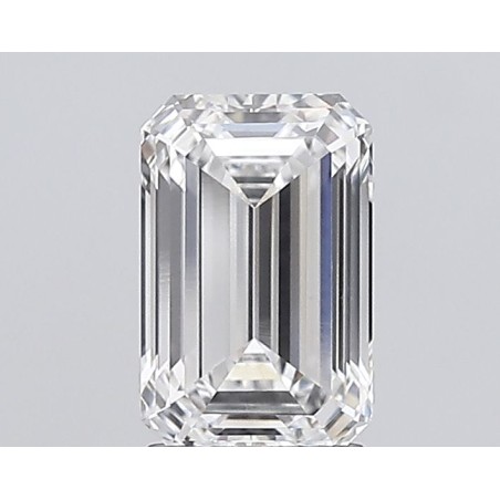 Diament laboratoryjny bezbarwny szlif szmaragdowy, 1.55ct, VVS1, D, IGI LG692592260