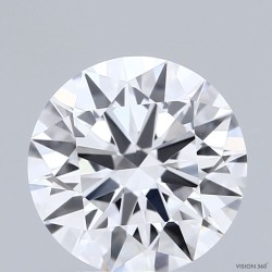 Diament laboratoryjny bezbarwny szlif okrągły, 2.53ct, VVS2, E, IGI LG735553274
