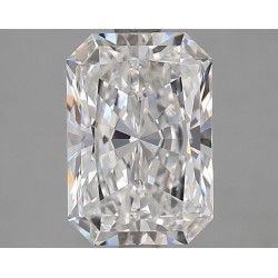 Diament laboratoryjny bezbarwny radiant, 2.59ct, VVS2, D, GIA 7538016937