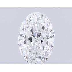 Diament laboratoryjny bezbarwny szlif owalny, 1.01ct, VVS2, D, IGI LG665444756