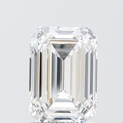 Diament laboratoryjny bezbarwny szlif szmaragdowy, 2.08ct, VVS2, D, IGI LG746512671