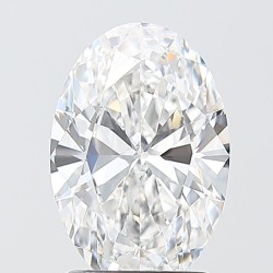 Diament laboratoryjny bezbarwny szlif owalny, 2.1ct, VVS2, D, IGI LG746541764