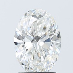 Diament laboratoryjny bezbarwny szlif owalny, 2.01ct, VVS2, E, IGI LG746502592
