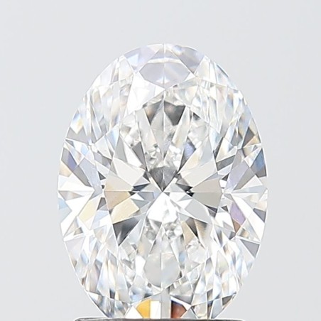 Diament laboratoryjny bezbarwny szlif owalny, 2.06ct, VVS2, D, IGI LG746545627