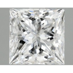 Diament laboratoryjny bezbarwny szlif princess, 2.08ct, VVS2, D, IGI LG700593846
