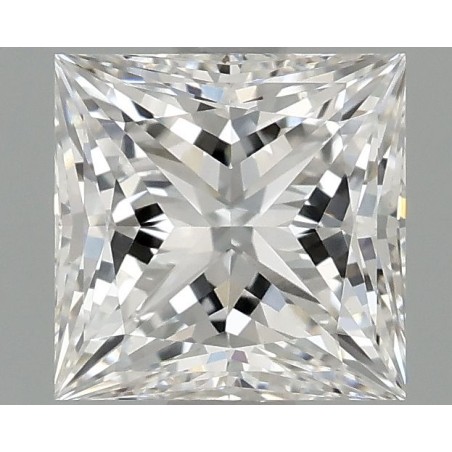 Diament laboratoryjny bezbarwny szlif princess, 1.55ct, VVS2, E, IGI LG700584314