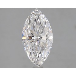 Diament laboratoryjny bezbarwny markiza, 1.51ct, VVS2, D, IGI LG727547331
