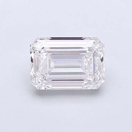 Diament laboratoryjny bezbarwny szlif szmaragdowy, 1.02ct, VVS2, D, IGI LG713569538