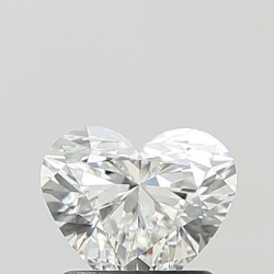 Diament laboratoryjny bezbarwny serce, 1.04ct, VVS2, F, IGI LG680578496