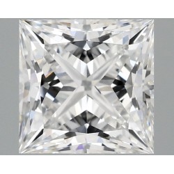 Diament laboratoryjny bezbarwny szlif princess, 2.1ct, VVS2, D, IGI LG701510033