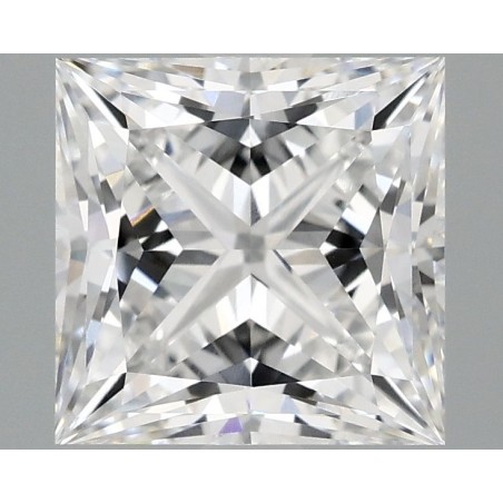 Diament laboratoryjny bezbarwny szlif princess, 2.1ct, VVS2, D, IGI LG701510033